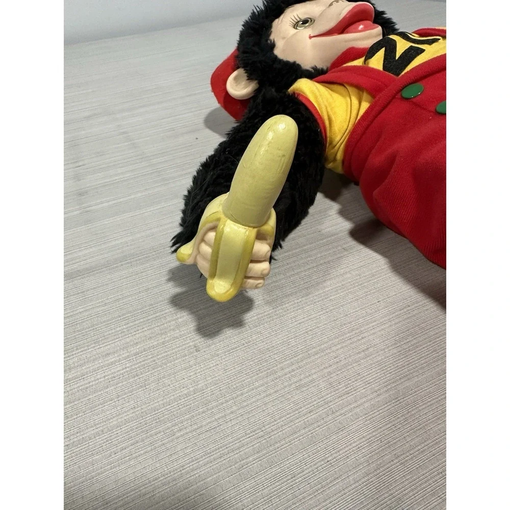 Zip the Monkey Rubber Face Plush Doll 1984 Dakin‎ Fun Farm 16